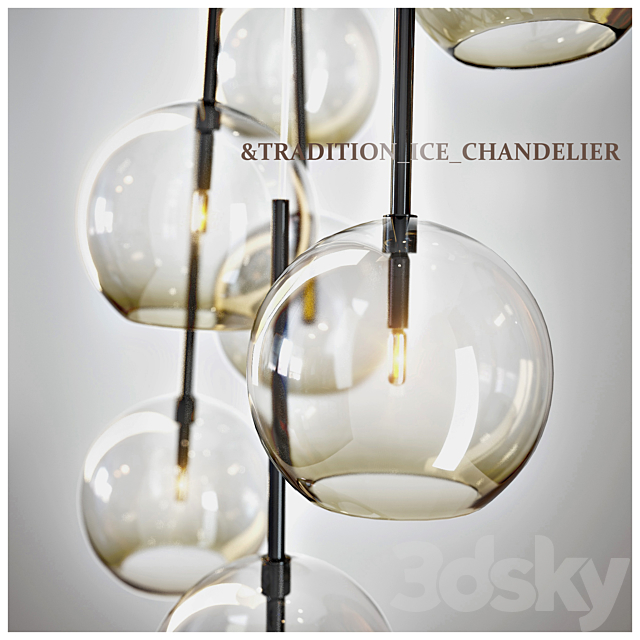 & TRADITION ICE CHANDELIER 3DSMax File - thumbnail 1
