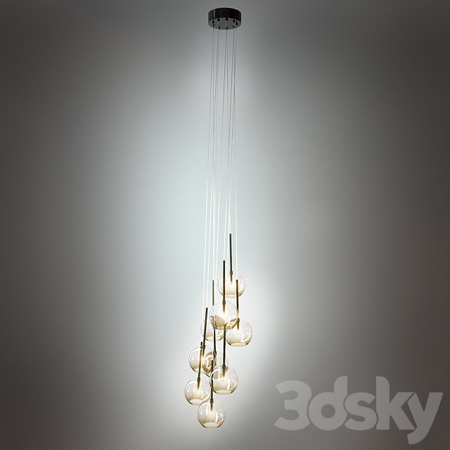 & TRADITION ICE CHANDELIER 3DSMax File - thumbnail 3
