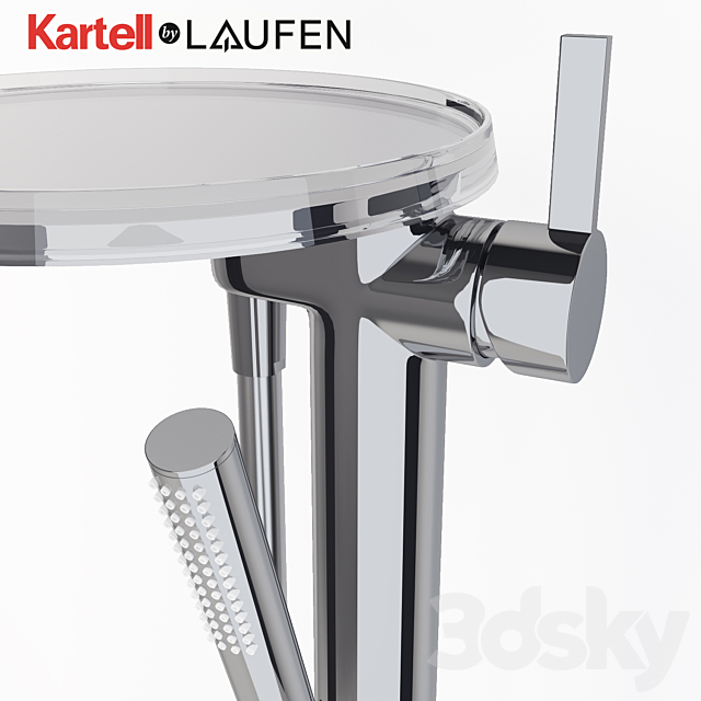 KARTELL by LAUFEN Bathroom Set – Faucets _ Mixers & Accessories 3DSMax File - thumbnail 2
