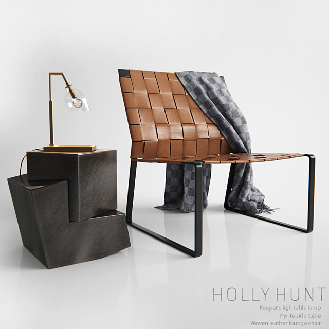 Holly Hunt furniture Set 1 3DSMax File - thumbnail 1