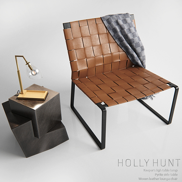 Holly Hunt furniture Set 1 3DSMax File - thumbnail 2