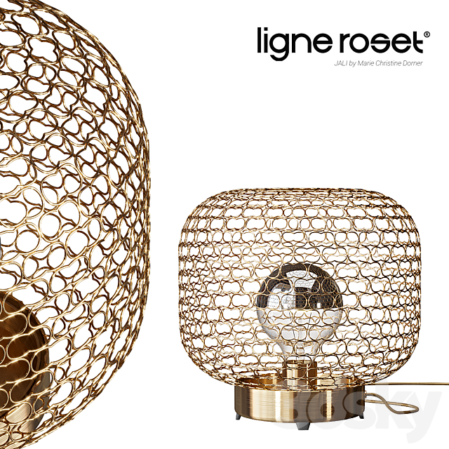Ligne Roset JALI Lamp 3DS Max Model - thumbnail 2