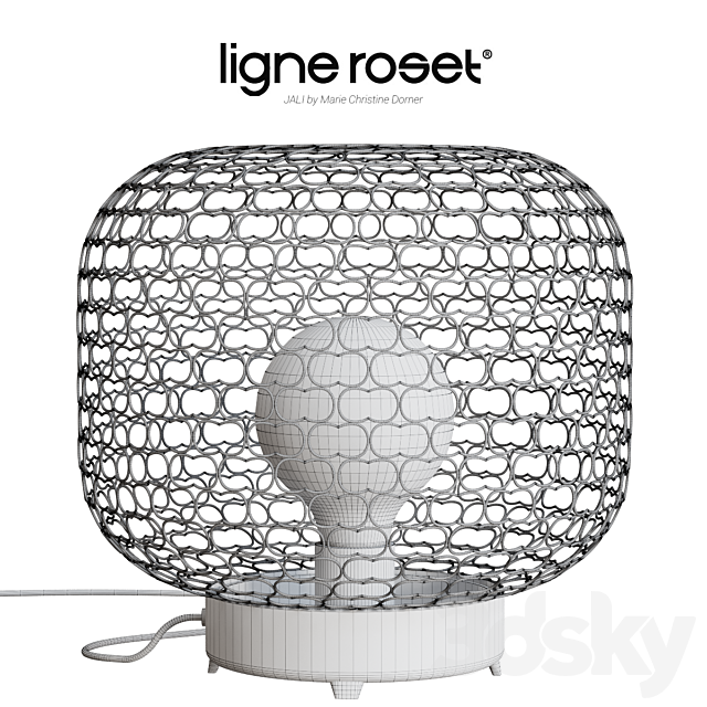 Ligne Roset JALI Lamp 3DS Max Model - thumbnail 3