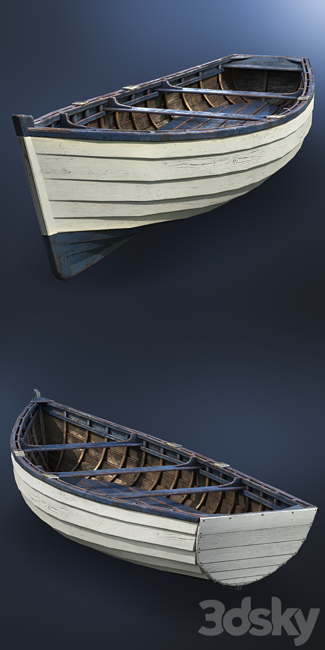 a boat 3d