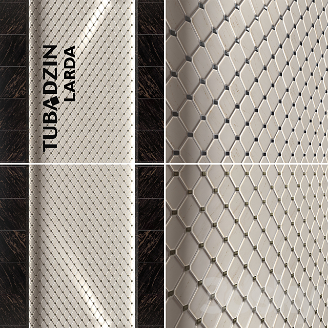 Tile Tubadzin Larda 3d