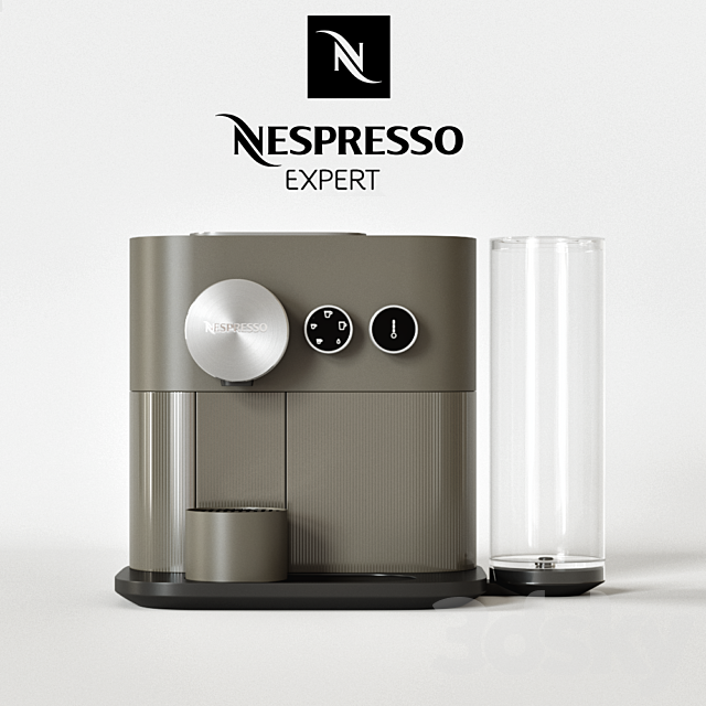 Coffee machine Nespresso Expert 3DSMax File - thumbnail 1