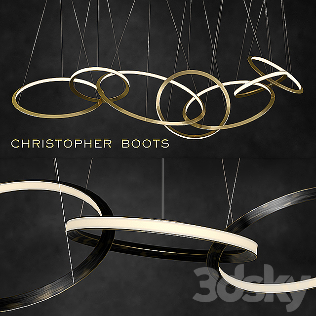 Oracle Set Christopher Boots 3DSMax File - thumbnail 1