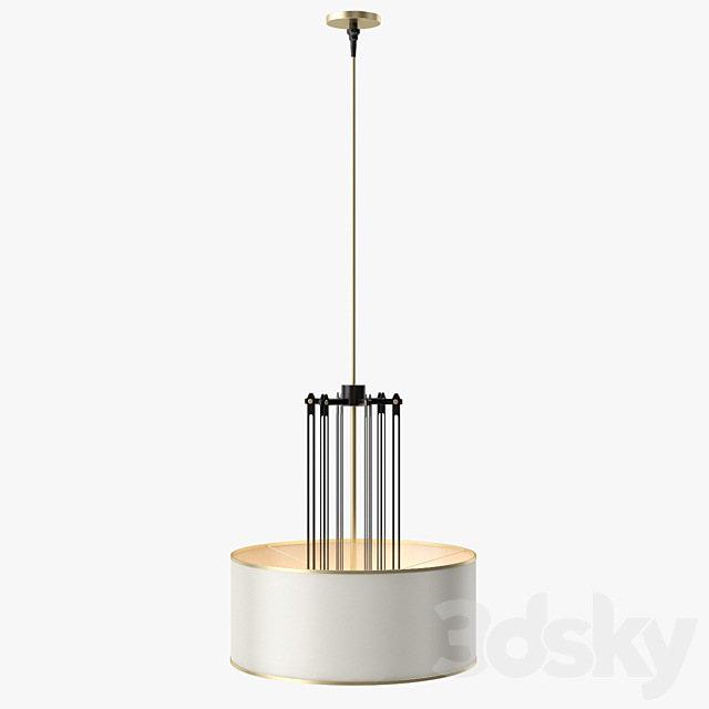 Theodore Alexander Fasten Chandelier 3d