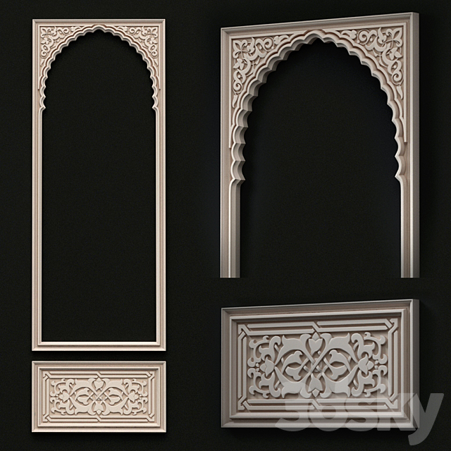 Arch in the Andalusian style 3DSMax File - thumbnail 1