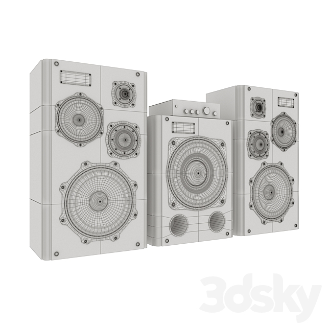 Sound System 3d