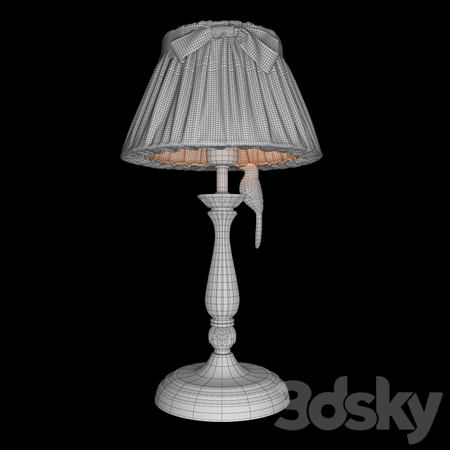 Table lamp Maytoni Bird ARM013-11-W 3d