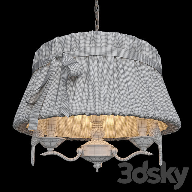 Chandelier Maytoni ARM013-33-W 3d