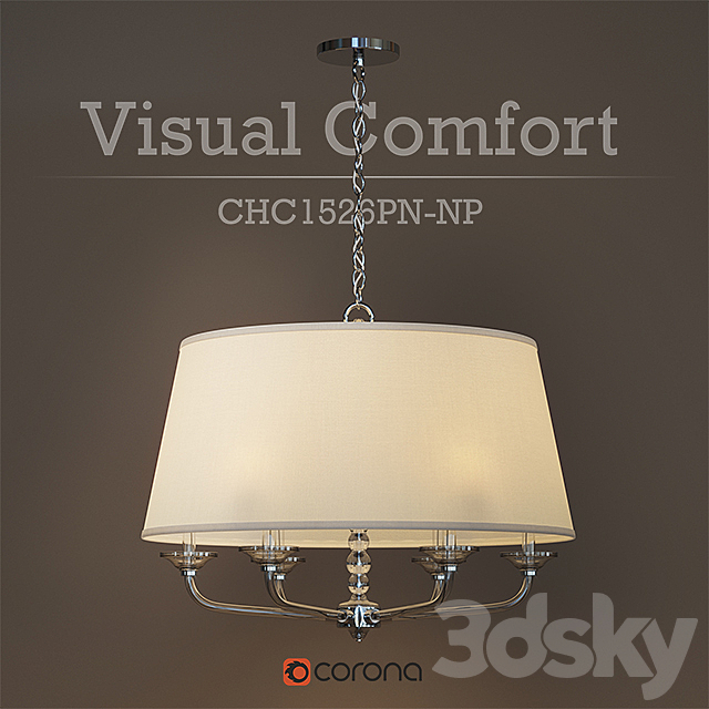Visual Comfort CHC1526PN-NP 3DSMax File - thumbnail 1
