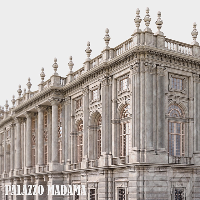 Palazzo Madama 3DSMax File - thumbnail 2