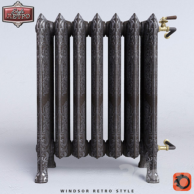 WINDSOR RETRO STYLE 3d