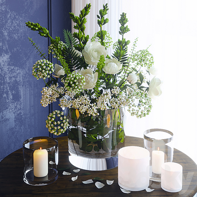 Spring flowers 2 3d