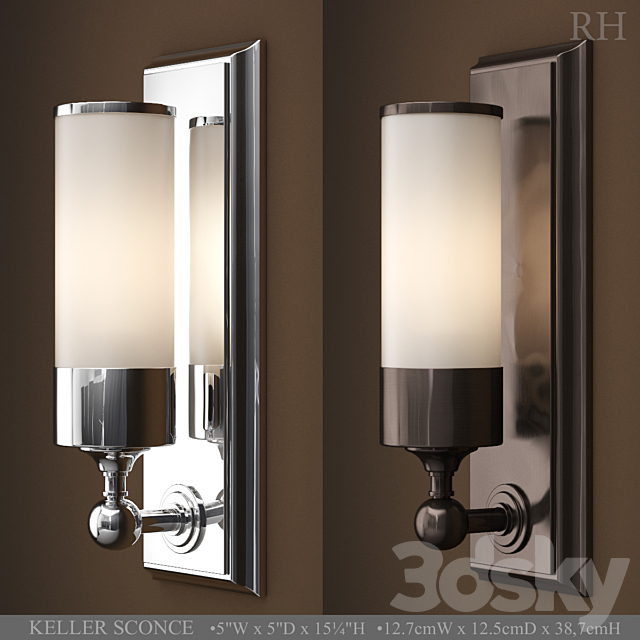 Keller sconce 3d