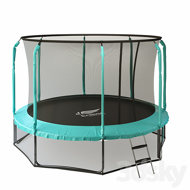 12 ft trampoline EclipseSpace 3DSMax File - thumbnail 1