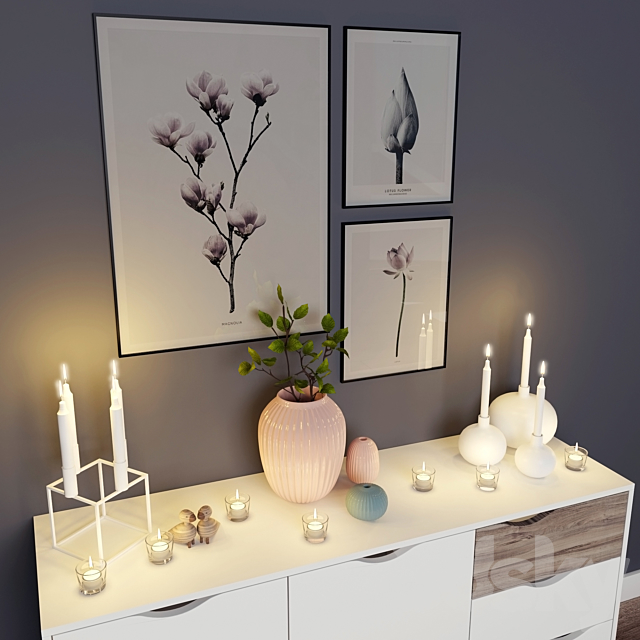 decorative set 3d