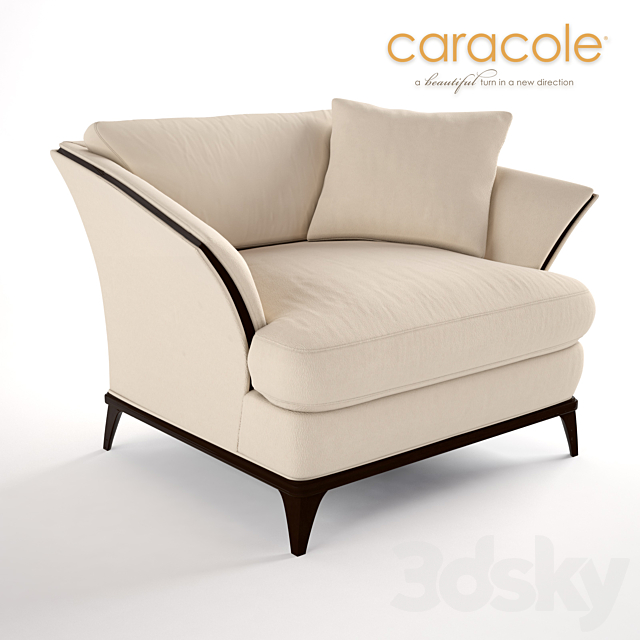 A SIMPLE LIFE chair and sofa by Caracole 3DSMax File - thumbnail 2
