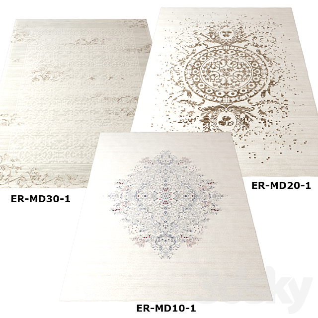 Carpet Ardor (Modesty) 2400h3000 (3 color) 3d