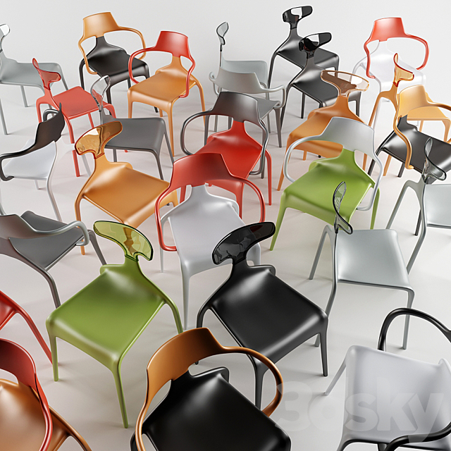 dining chair usona 3d