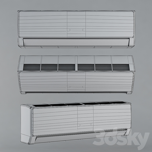 Alpicair AWMI 36VRDC1A 3d