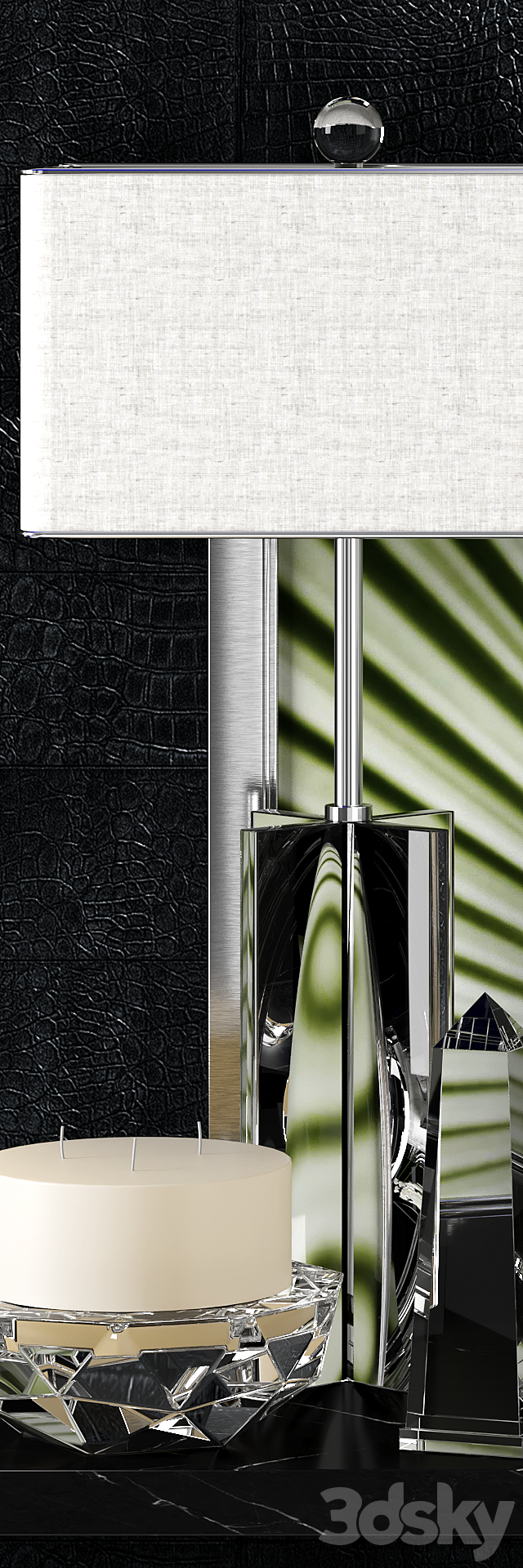 Williams Sonoma decoration set 2 3DS Max Model - thumbnail 3