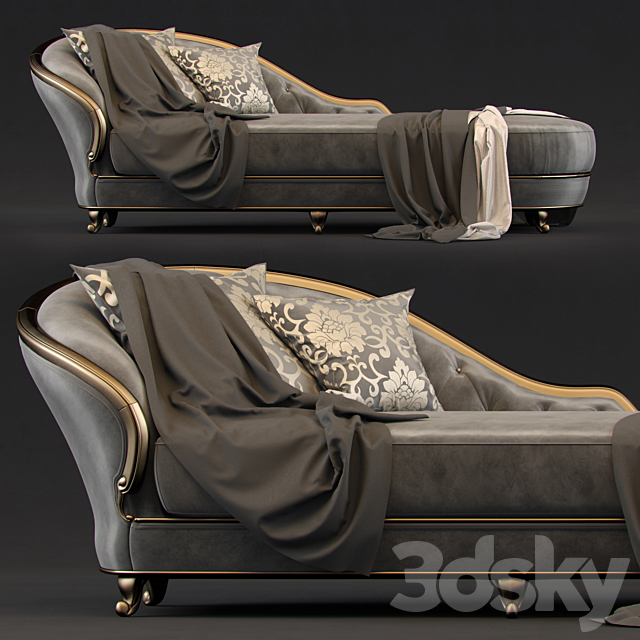 couch GoldComfort 3DSMax File - thumbnail 1