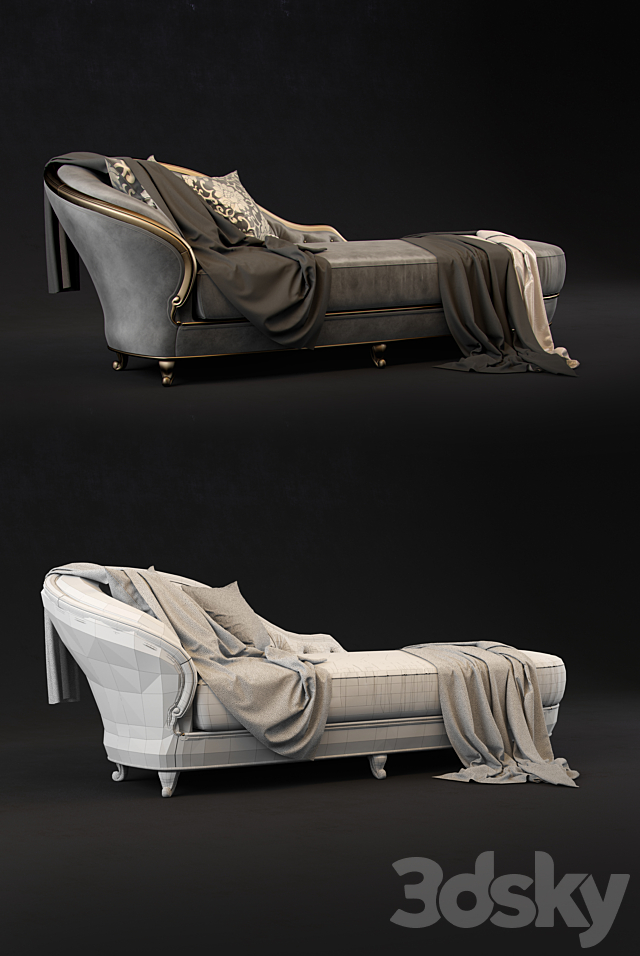 couch GoldComfort 3DSMax File - thumbnail 3
