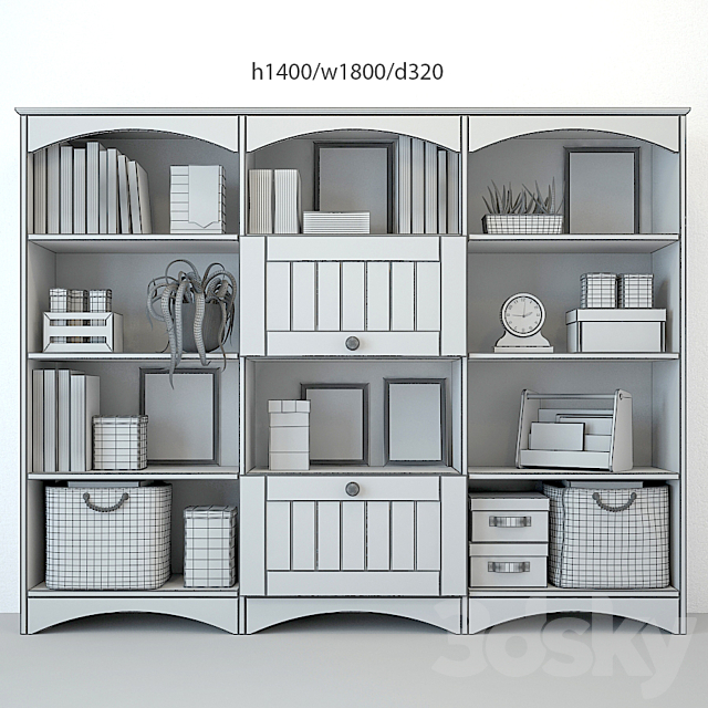 Children’s furniture and accessories 5 3DSMax File - thumbnail 3