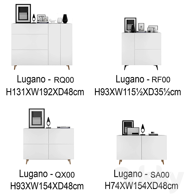 BoConcept Lugano system | set 2 3DSMax File - thumbnail 2