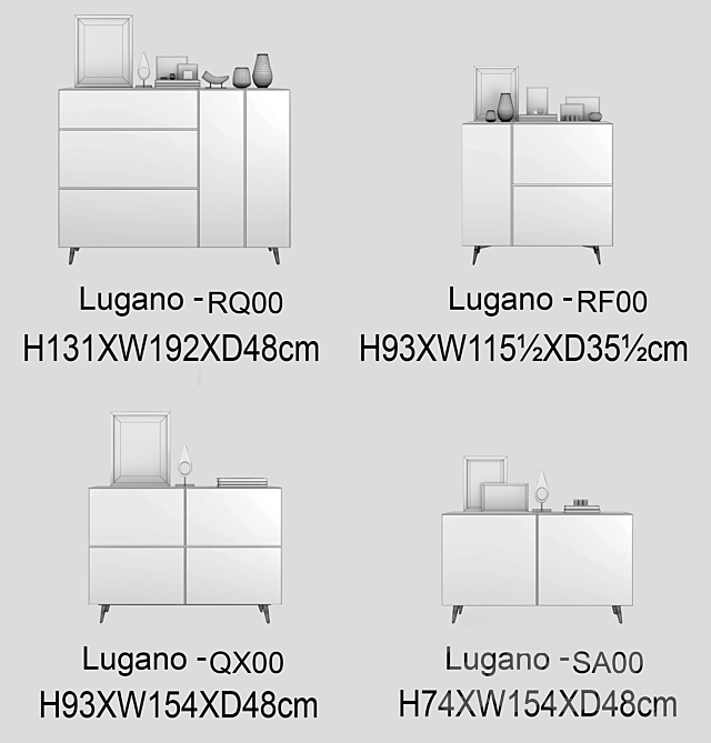 BoConcept Lugano system | set 2 3DSMax File - thumbnail 3