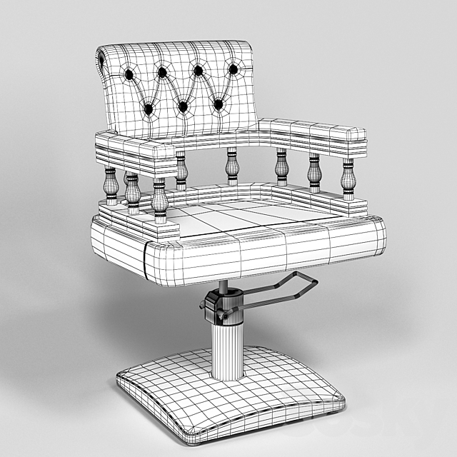 Chair MD 170 grooming Madison 3DSMax File - thumbnail 3