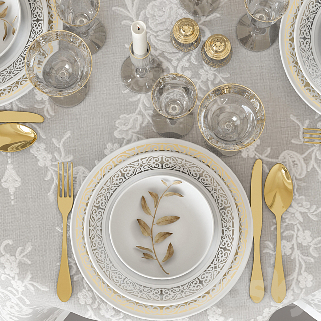 Serving roundtable 3d