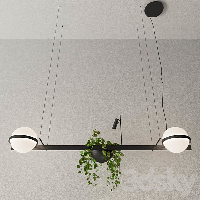Lighting PALMA Vibia 3d