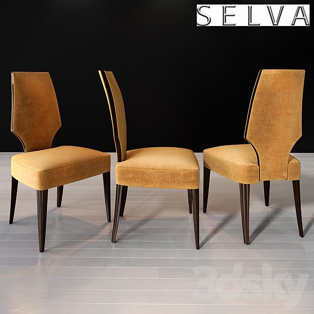 Selva Vendome chair Art.1056 3DSMax File - thumbnail 1