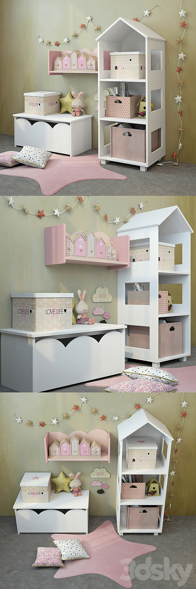 Children’s furniture and accessories 7 3DSMax File - thumbnail 2