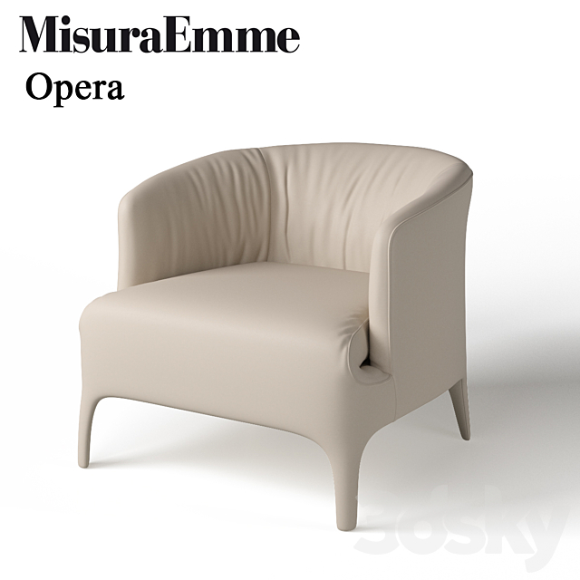 Misure Emme Opera 3DSMax File - thumbnail 1