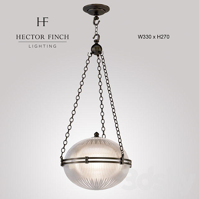 Hector Finch. Globe Prism light 3d