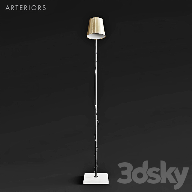 Arteriors Watson Floor Lamp 3DSMax File - thumbnail 2
