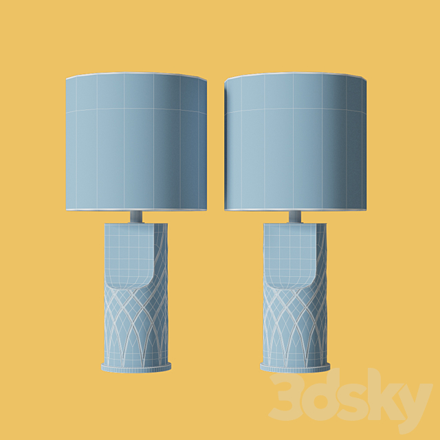 Table lamp Smania JERSEY 3d