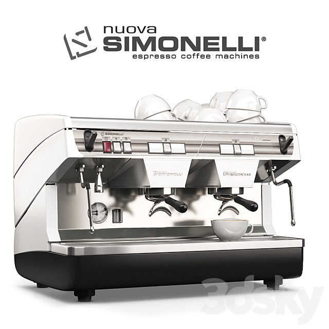 Coffee machine Simonelli Appia 2 3DSMax File - thumbnail 1