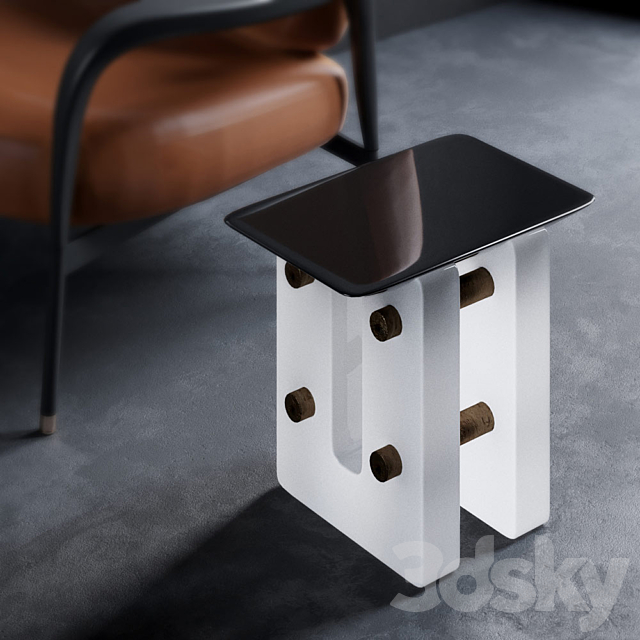 Minotti brooks 3d
