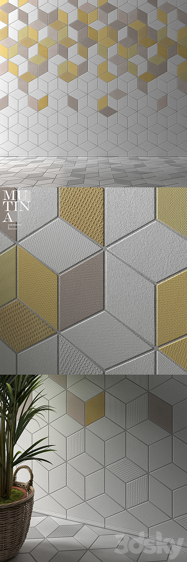 Tile TEX by Mutina - set 01 3d