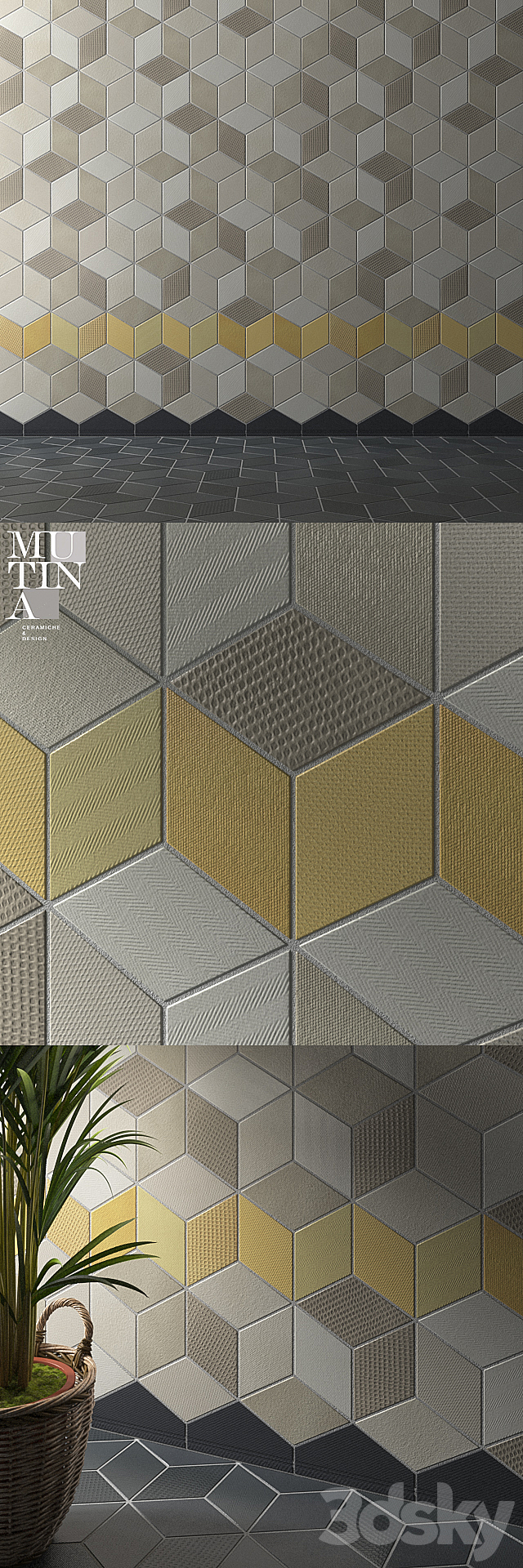 Tile TEX by Mutina - set 02 3d
