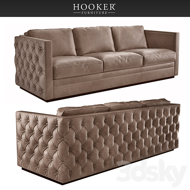 Hooker Furniture Lexie Stationary Sofa 3DSMax File - thumbnail 1