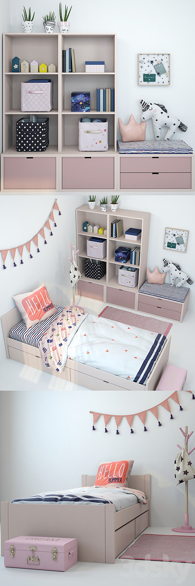 Children’s furniture and accessories 11 3DSMax File - thumbnail 2