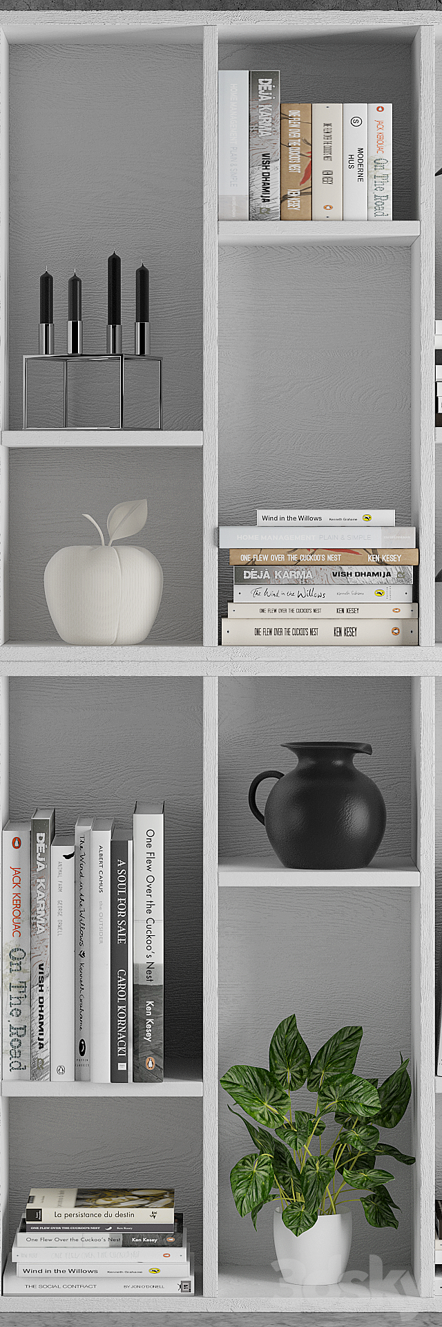Decoration set 6 3DS Max Model - thumbnail 3