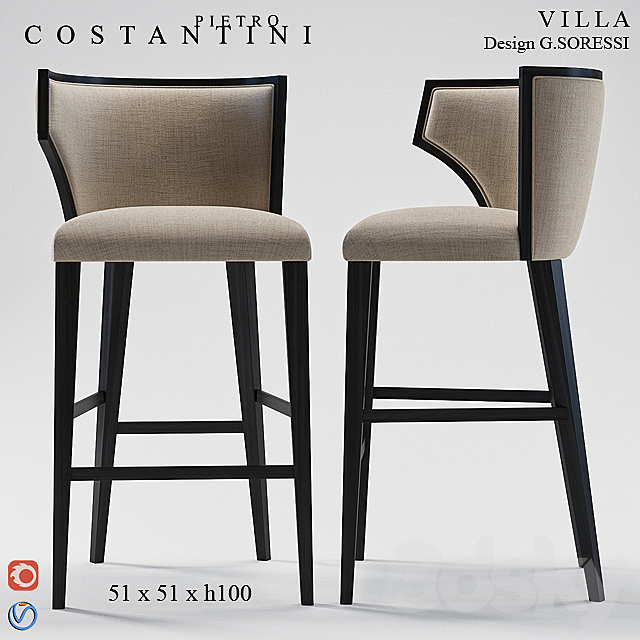 Costantini Pietro Villa 3DSMax File - thumbnail 1